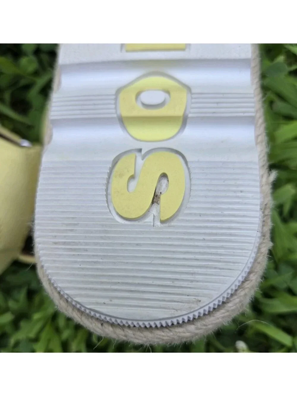 SOREL Cameron Multi Strap Platform Wedge Sandal Sunnyside Yellow Suede Wmn's 8.5